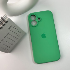 Чохол для смартфона Silicone Full Case AA Camera Protect for Apple iPhone 16 30,Spearmint