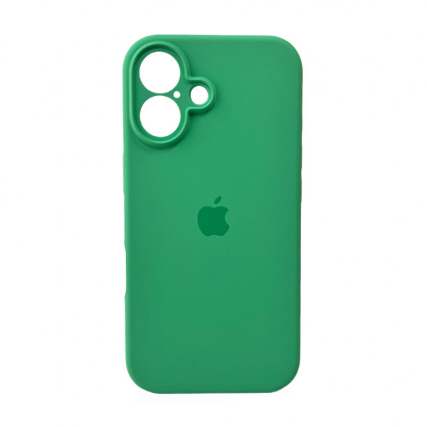 Чохол для смартфона Silicone Full Case AA Camera Protect for Apple iPhone 16 30,Spearmint
