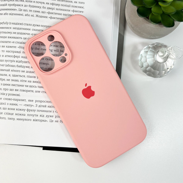 Чохол для смартфона Silicone Full Case AA Camera Protect for Apple iPhone 16 Pro 41,Pink