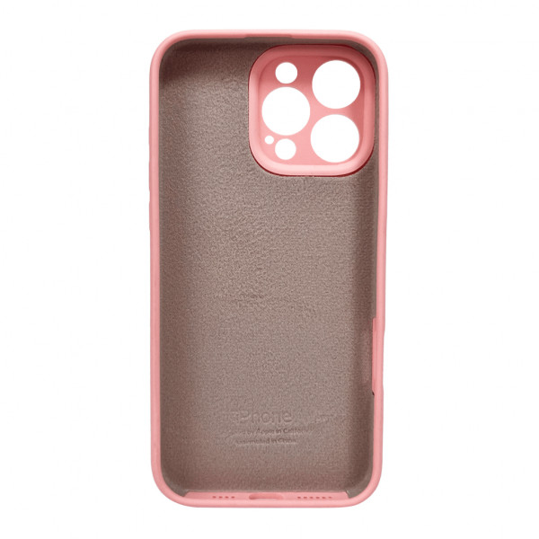 Чохол для смартфона Silicone Full Case AA Camera Protect for Apple iPhone 16 Pro 41,Pink