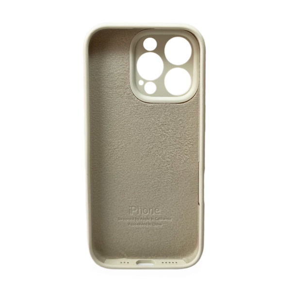 Чохол для смартфона Silicone Full Case AA Camera Protect for Apple iPhone 16 Pro Max 10,Stone