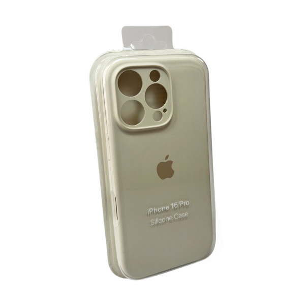 Чохол для смартфона Silicone Full Case AA Camera Protect for Apple iPhone 16 Pro Max 10,Stone