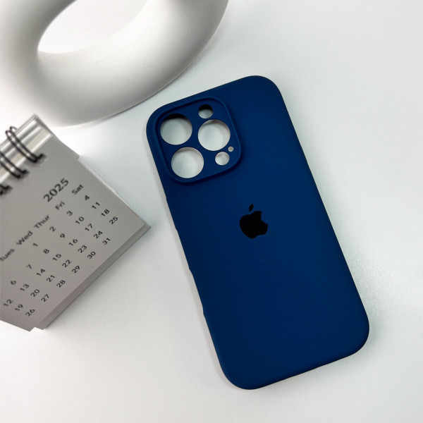 Чохол для смартфона Silicone Full Case AA Camera Protect for Apple iPhone 16 Pro Max 16,Блакитний