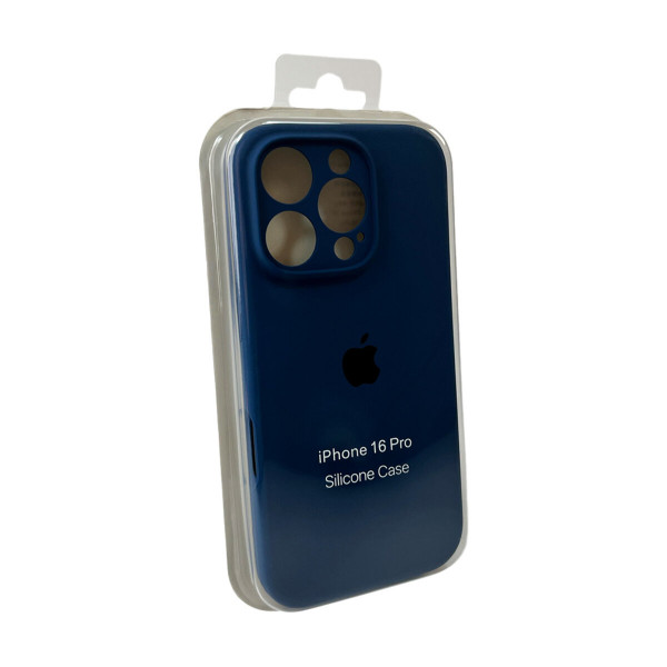 Чохол для смартфона Silicone Full Case AA Camera Protect for Apple iPhone 16 Pro Max 16,Блакитний