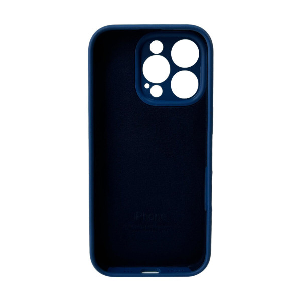 Чохол для смартфона Silicone Full Case AA Camera Protect for Apple iPhone 16 Pro Max 16,Блакитний