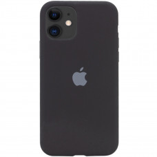Чохол для смартфона Silicone Full Case AA Open Cam for Apple iPhone 11 кругл 14,Чорний