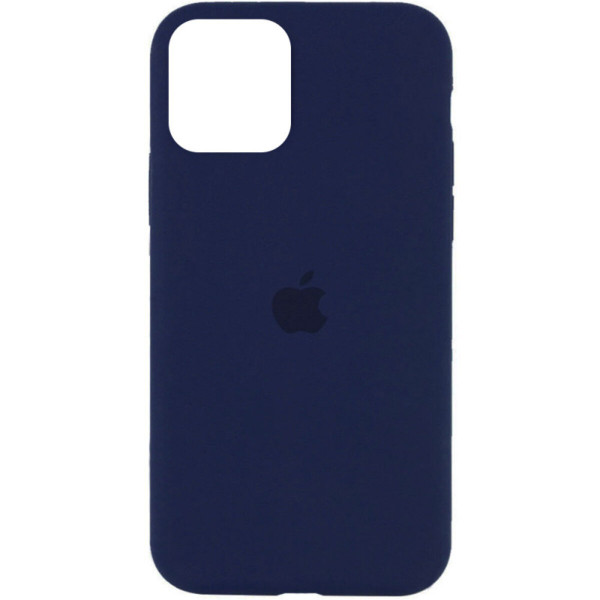 Чохол для смартфона Silicone Full Case AA Open Cam for Apple iPhone 11 кругл 7,Dark Блакитний
