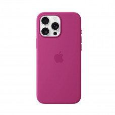 Чохол для смартфона Silicone Full Case AAA MagSafe IC for iPhone 16 Pro Moon Червоний