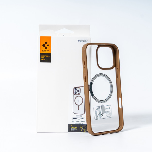 Чохол для смартфона Spigen AAA Magnetic Color for Apple iPhone 16 Brown