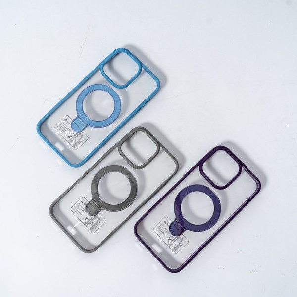 Чохол для смартфона Spigen AAA Magnetic Ring for Apple iPhone 14 Pro Light Блакитний
