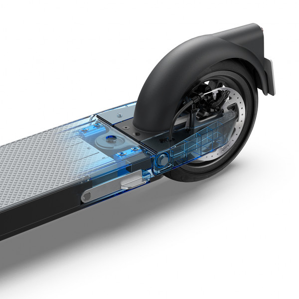 Електросамокат OKAI ES20-NEON Чорний 9", 300(600)W, 9.8Ah, 40km, 25kmh, 20%, NFC, App, 16kg