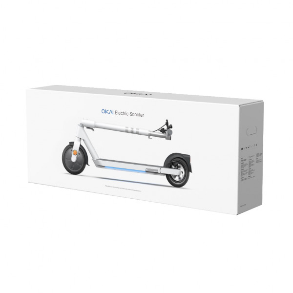 Електросамокат OKAI ES20-NEON Чорний 9", 300(600)W, 9.8Ah, 40km, 25kmh, 20%, NFC, App, 16kg