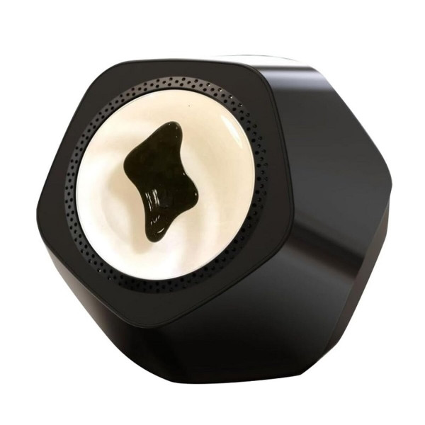 Ферофлюїдна музична лампа Pentagram Magnetic Fluid Audio Lamp Чорний