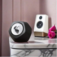 Ферофлюїдна музична лампа Pentagram Magnetic Fluid Audio Lamp Чорний