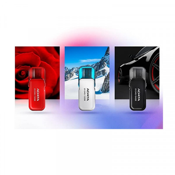 Флеш-накопичувач ADATA USB 2.0 AUV 240 32Gb White (AUV240-32G-RWH)
