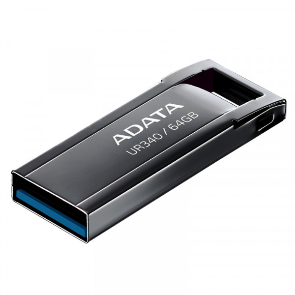 Флеш-накопичувач ADATA USB 3.2 UR340 64Gb Black (AROY-UR340-64GBK)