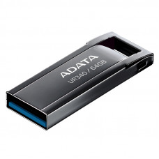 Флеш-накопичувач ADATA USB 3.2 UR340 64Gb Black (AROY-UR340-64GBK)