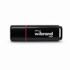 Флеш-накопичувач Wibrand USB 3.2 Gen1 Scarab 16GB Black (WI3.2/SC16P11B)