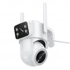 IP-камера відеоспостереження HOCO D9 outdoor PTZ HD camera White (6942007674119)