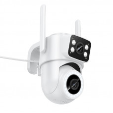 IP-камера відеоспостереження HOCO D9 outdoor PTZ HD camera White (6942007674119)