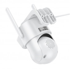 IP-камера відеоспостереження HOCO D9 outdoor PTZ HD camera White (6942007674119)