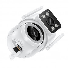 IP-камера відеоспостереження HOCO D9 outdoor PTZ HD camera White (6942007674119)