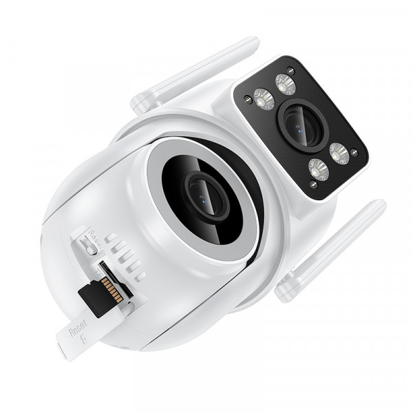 IP-камера відеоспостереження HOCO D9 outdoor PTZ HD camera White (6942007674119)