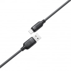 Кабель ACEFAST C16-04, USB to Type-C, 3A, 1.2m ,TPE, TPU connectors, Black (6974316283812)