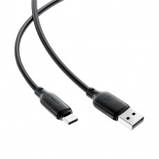 Кабель ACEFAST C16-04, USB to Type-C, 3A, 1.2m ,TPE, TPU connectors, Black (6974316283812)