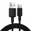 Кабель ACEFAST C25-04 USB-A to USB-C silicone charging data cable Black (6974316287070)
