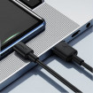 Кабель ACEFAST C25-04 USB-A to USB-C silicone charging data cable Black (6974316287070)