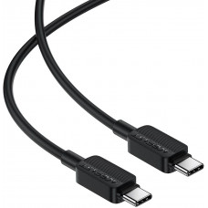 Кабель ACEFAST C26-03 USB-C to USB-C PVC charging data cable Black (6974316287100)