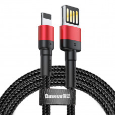 Кабель Baseus Cafule Cable（Special Edition）USB For iP 1m Червоний+Чорний