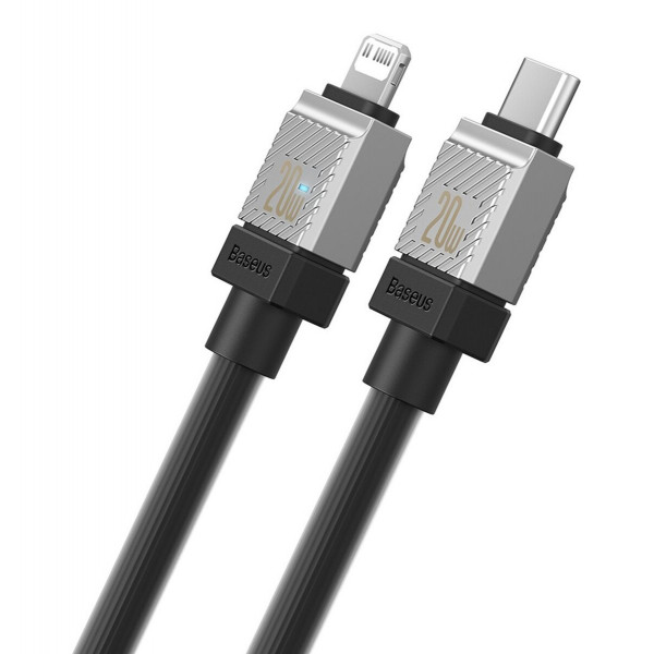 Кабель Baseus CoolPlay Series Fast Charging Cable Type-C to iP 20W 1m Black