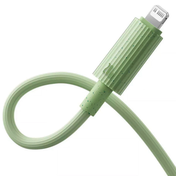 Кабель Baseus Habitat Series Fast Charging Cable Type-C to iP 20W 1m Natural Green