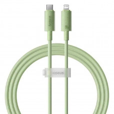 Кабель Baseus Habitat Series Fast Charging Cable Type-C to iP 20W 2m Natural Green