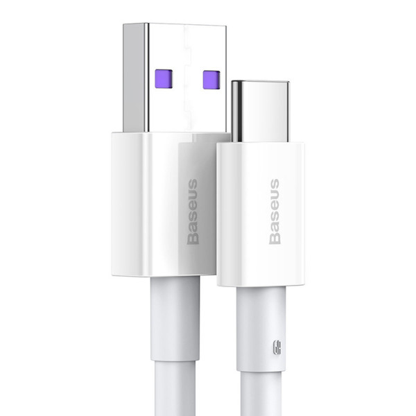 Кабель Baseus Superior Series USB to Type-C 66W 1m Білий