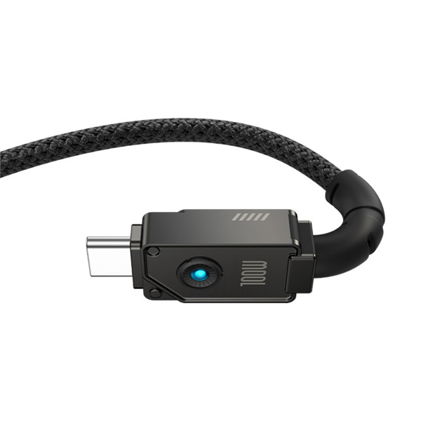 Кабель Baseus Unbreakable Series Fast Charging Data Cable Type-C to Type-C 100W 1m Cluster Black