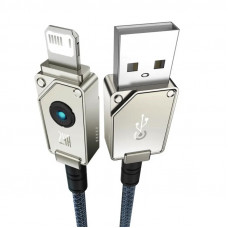 Кабель Baseus Unbreakable Series Fast Charging Data Cable USB to iP 2.4A 2m Stellar Білий