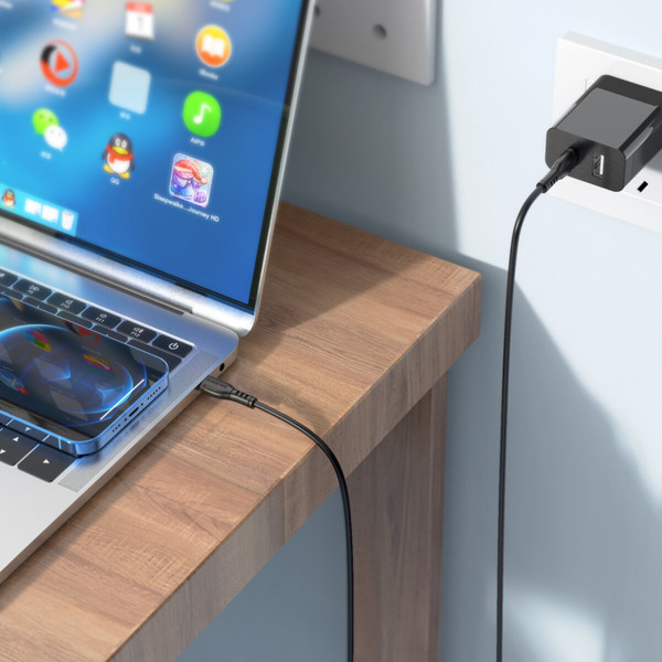 Кабель BOROFONE BX51 Triumph 60W charging data cable Type-C to Type-C Чорний