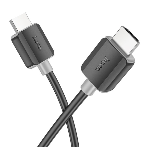 Кабель HOCO US08 HDTV 2.0 male-to-male 4K HD data cable(L=1M) Чорний