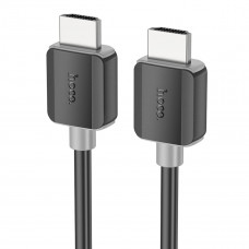 Кабель HOCO US08 HDTV 2.0 male-to-male 4K HD data cable(L=1M) Чорний
