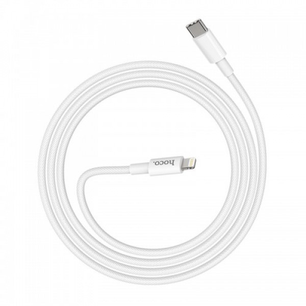 Кабель HOCO X56 New original PD charging data cable for iP White (6931474740892)