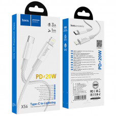 Кабель HOCO X56 New original PD charging data cable for iP White (6931474740892)