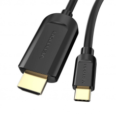 Кабель Vention Type-C to HDMI 4K 30Hz Cable 1M Black (CGUBF) (CGUBF)