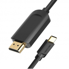 Кабель Vention Type-C to HDMI 4K 30Hz Cable 1M Black (CGUBF) (CGUBF)