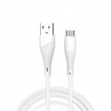 Кабель WUW-X196 USB Micro 2,4A 1m білий