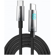 Кабель WUW-X214 Type-C to Type-C PD60W 1m Black