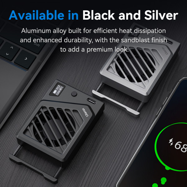 Кулер охолодження камери Ulanzi Ulanzi CA25 Camera Cooling Fan For Sony / Canon / FUJIFILM Black (C072GBB3)