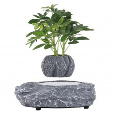 Магнітний левітаційний горщик для рослин HCNT Magnetic Levitating Pot M5B-P Grey